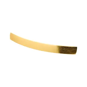 DecorAndDecor - LOCH Matt Gold Curved Kitchen Cabinet Drawer Cupboard Pull Handles - 224mm - Pair