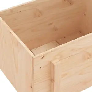 Berkfield Garden Planter 62x50x57 cm Solid Wood Pine