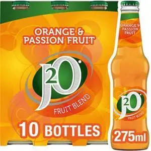 J2O Orange & Passion Fruit 10X275ml