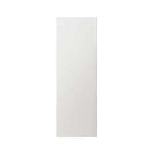 GoodHome Alisma High gloss white Slab Tall larder Cabinet door (W)500mm (H)1467mm (T)18mm