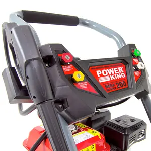 Petrol Pressure Washer PowerKing Mega Blaster 200 7 HP, 209 Bar with Patio Cleaner