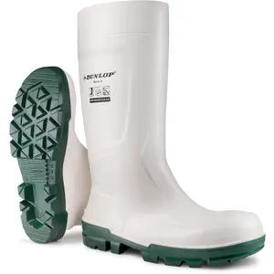 Dunlop Work-It Safety Wellington White