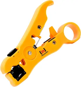 Coax Cable Stripper Cutter Tool for Coaxial RG6 RG59 RG11 RG59 WF100 CAT5E CAT6