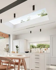 Whitesales, em.glaze Economy Flat Glass Rooflight S7 900mm x 900mm (3-5 day UK wide delivery)