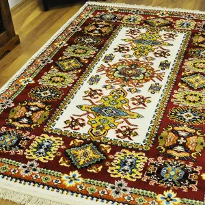 Stunning Red Aban Persian Rug - Dakota Collection