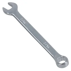 7/16in. Imperial SAE AF Combination Spanner Open Ended Ring Wrench Bi-hex