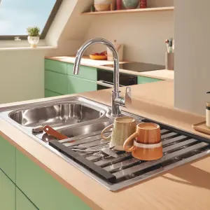 Grohe StartCumbria Single-lever Chrome-plated Kitchen Side lever Tap