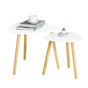 Agnew 2 Piece Nest of Tables White