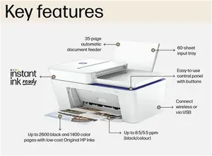 HP Deskjet 4220E A4 Colour Multifunction Inkjet Printer With HP+ And 3 Months Instant Ink