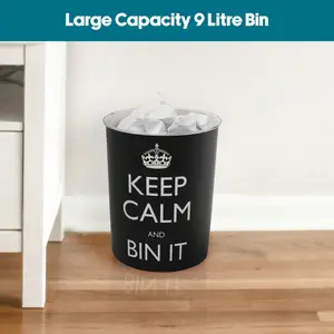 Plastic Open Waste Bin - 7L