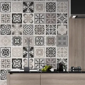 Walplus Mediterrranean Tile Stickers Combo