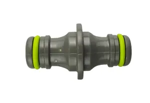 Lime Universal garden hose double male hose connector/joiner/adaptor (connects to all other quality hose fittings)