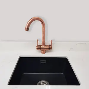 Hommix Pardenia Copper 3-Way Tap (Triflow Filter Tap)