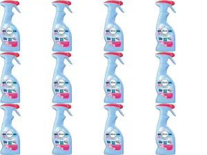 Febreze Fabric Freshener Spray Blossom and Breeze 375 ml (Pack of 12)