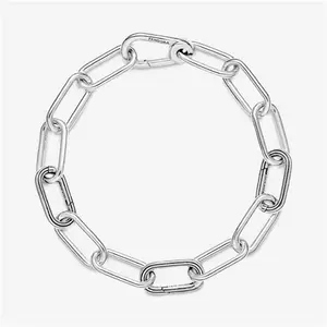 Pandora ME Medium-Link Chain Bracelet - Sterling Silver - Sz. 23 cm