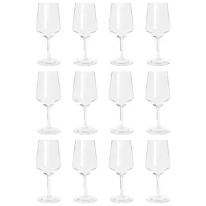 Reusable Plastic Wine Glasses - 500ml - Pack of 12