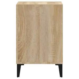 Berkfield TV Cabinet Sonoma Oak 100x35x55 cm Engineered Wood