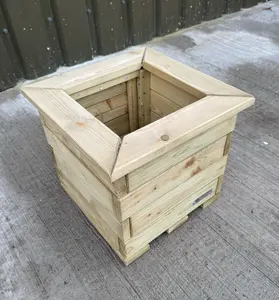 Simply Wood Signature SQUARE Planter - Large