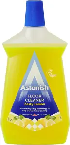 Astonish Floor Cleaner 1 Litre Bottle Zesty Lemon (Pack of 6)