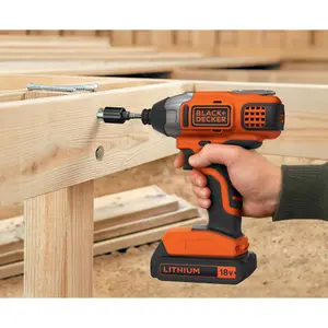 Black+Decker 18V POWERCONNECT Cordless Impact driver (Bare Tool) - BDCIM18N-XJ