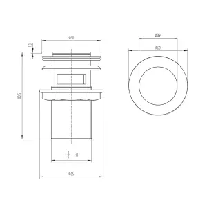 Brushed Brass Bath Waste AND Basin Waste Pack