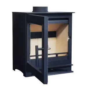 SunDaze 8KW Woodburning Stove Log Burner Heating Fireplace Defra Approved Eco Design