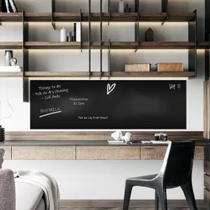 Walplus Blackboard Self Vinly Wall Stickers Mural Decals