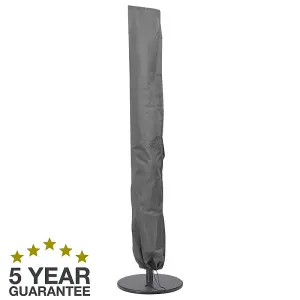 Oxbridge Jumbo Parasol Cover GREY