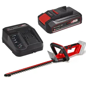 Einhell 18v Cordless Hedge Trimmer 50cm Li-Solo + 2.5AH Charging Kit