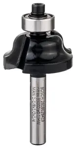 Bosch Professional Edge Forming Bit - 1/4" Shank, R1 4mm, D1 29mm, B 15.9mm, L 12.4mm, G 54mm