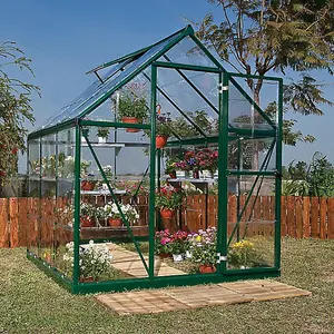 Palram - Canopia Harmony Green 6x6 Greenhouse