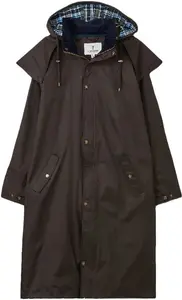 Lighthouse Stockman Long Waterproof Coat, Chocolate / XL