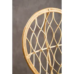 Interiors by Premier Java Natural Rattan Curved Chair