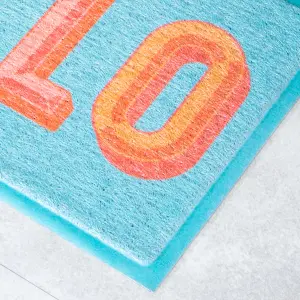 3D Hello Print Doormat (70 x 40cm)