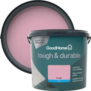 GoodHome Tough & Durable Hyogo Matt Emulsion paint, 5L