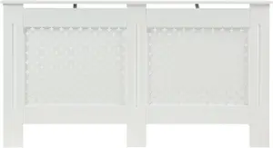 Large White Radiator Cover 820mm(H) 1520mm(W) 190mm(D)