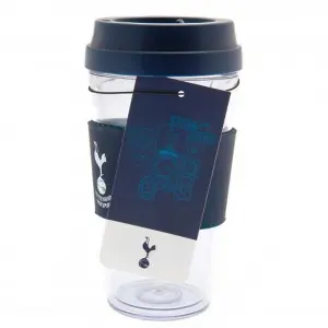 Tottenham Hotspur FC Logo Travel Mug Clear/Navy (One Size)