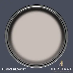 Dulux Trade Heritage Pumice Brown Eggshell Wall paint, 750ml