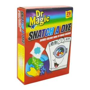 DR MAGIC SNATCH A DYE, WHITE, 15cm (Pack of 12)