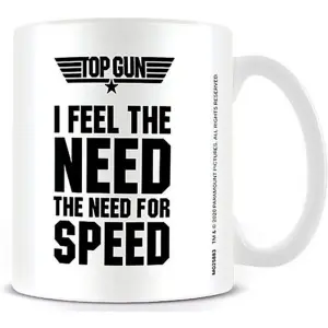 Top Gun The Need For Speed Mug White/Black (One Size)