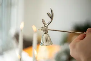 Christmas Candle Wick Snuffer - Reindeer/Stag