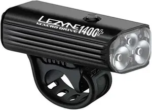 Lezyne Macro Drive 1400+ Front Light Silver 1400 Lumens