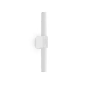 Nordlux Helva Indoor Ensuite Shower Bathroom Wall Light in White (Diam) 5.7cm