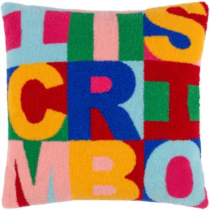 Heya Home Festive-val Crimbo Knitted Cushion Cover