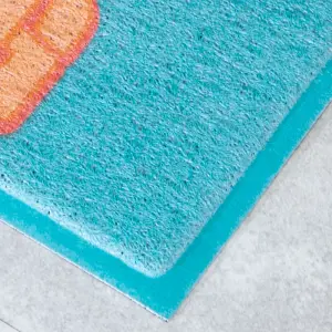 Blue Ding Dong Doormat (70 x 40cm)