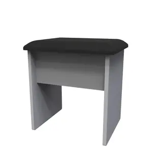 Harrow Stool in Grey Gloss (Ready Assembled)