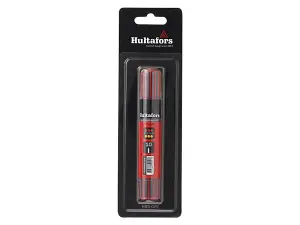 Hultafors Dry Marker Refill Graphite/Red/Yellow (10) Blister Pack