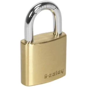 Durable 30mm Brass Padlock with 5mm Steel Shackle and 3 Keys for Enhanced Security