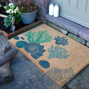 Coral & Shells Doormat (90 x 60cm)