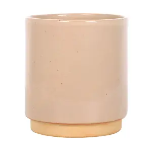 Something Different Youre Blooming Fabulous Speckle Plant Pot Cream/Gold (One Size)